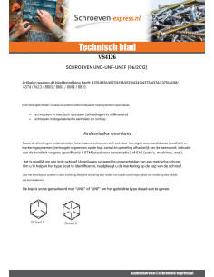 Gedeeltelijke schroefdraad van het bout zeskantkop TH... 2