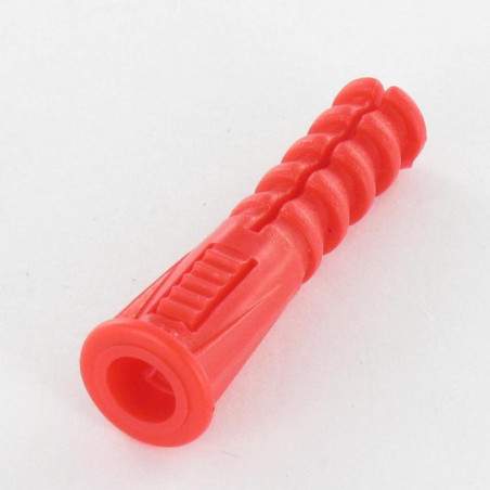 1 x Plug met kraag RAM RC 8X39 rood