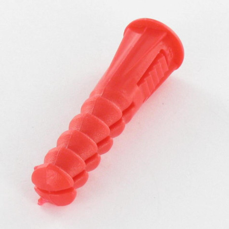 1 x Plug met kraag RAM RC 8X39 rood