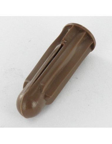 1 x Plug Stijgijzer 8 Nylon bruin RAWLPLUG