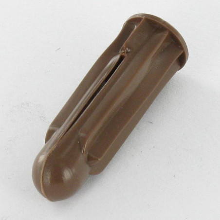1 x Plug Stijgijzer 8 Nylon bruin RAWLPLUG