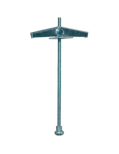 1 x Tuimelplug Fischer M3X90 Wit verzinkt staal...