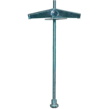 1 x Tuimelplug Fischer M3X90 Wit verzinkt staal KD3