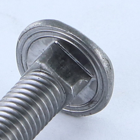 1 x Slotbouten kop DIAMANT M8X60 Ruw staal