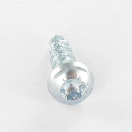 1 x Agglo houtschroeven VBA3 ronde kop TORX 5X40 TORX T20 Wit verzinkt staal