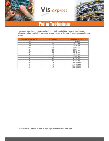 1 x Metalen schroeven zeskantkop TH 3/8X 1"...