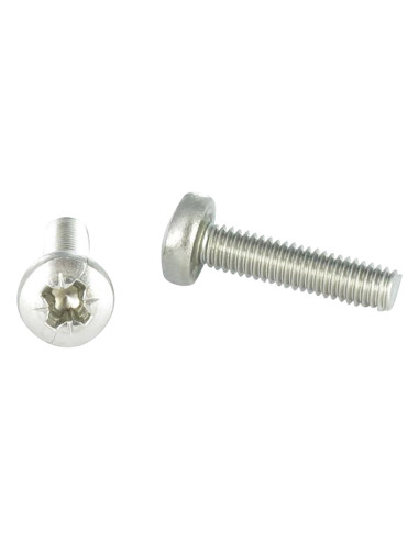 1 x Metalen schroeven cilindrische kop phillips...