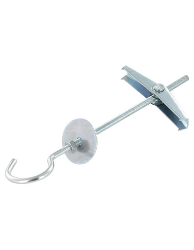 1 x Tuimelplug Fischer M4X100 Wit verzinkt...