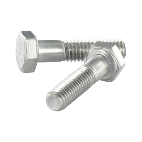 1 x Gedeeltelijke schroefdraad van het bout zeskantkop TH 1/4X 3" gedeeltelijke draad UNC of gelijkwaardig BSW pas Engels