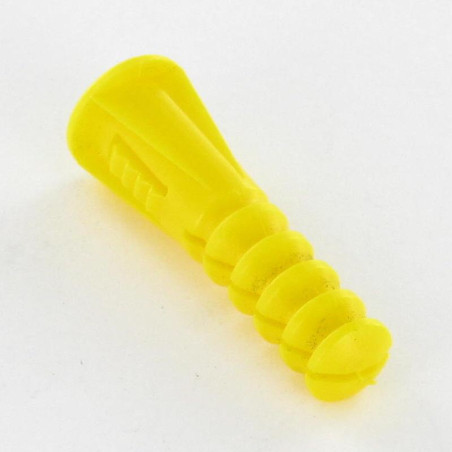 1 x Plug met kraag RAM RC 7X30 Geel