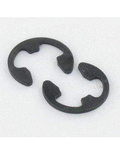 E-clip voor diameter Groef 9 Ruw staal