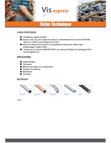 1 x Slangenklem RVS zwart nylon polyamide 6.6...