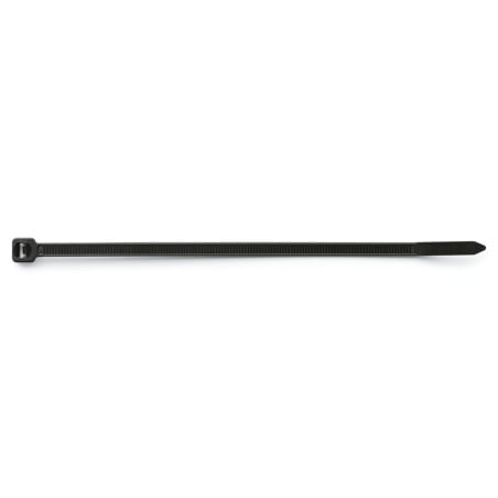 1 x Slangenklem RVS zwart nylon polyamide 6.6 7.6X450