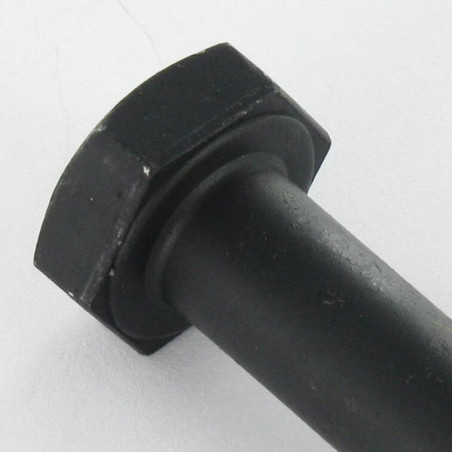1 x Gedeeltelijke schroefdraad van het bout zeskantkop TH M8X60 Klasse 8.8 steek in orde steek van100 Ruw staal
