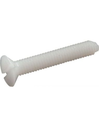 1 x Metalen schroeven gefreesde kop split M4X12...
