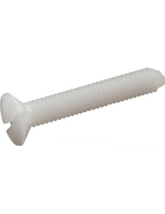 Metalen schroeven gefreesde kop split M4X30 polyamide 6.6...