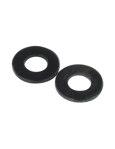 1 x Sluitring plat M6X14X1.2 M Zwart...