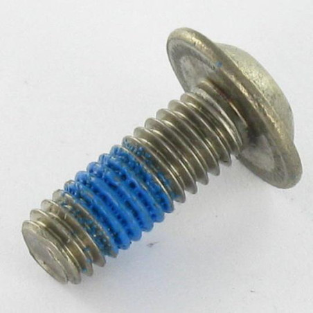 1 x Metalen schroeven Zeshoekig hol kraagflens M6X16 sleutel van 4 RVS A2 Remdraad