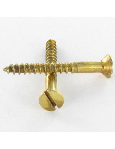 1 x Houtschroeven gefreesde kop split 3X16...