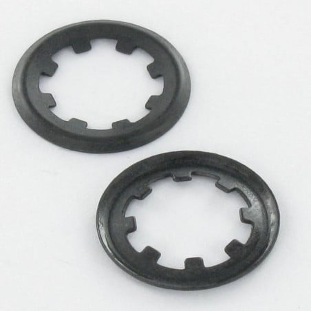 1 x Ring ZELF VERGRENDELING diameter 8 Ruw staal