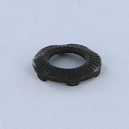 1 x Contact ringen to NICOTS M4 Zwart gegalvaniseerd staal