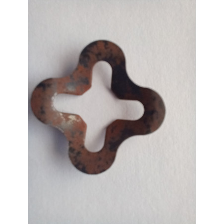 1 x Starlock borgring 6 4 Flenzen / Zijflappen 930601 Staal