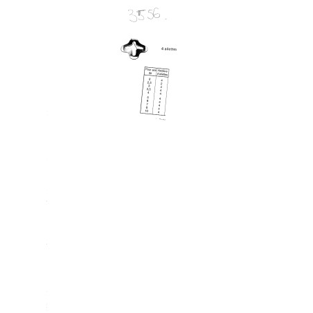 1 x Starlock borgring 6 4 Flenzen / Zijflappen 930601 Staal