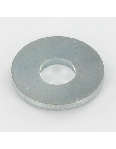 1 x Sluitring conisch M8X22X2.2 Wit verzinkt staal