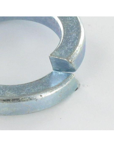 1 x Sluitring Grower voor Schroeven M5 Wit...