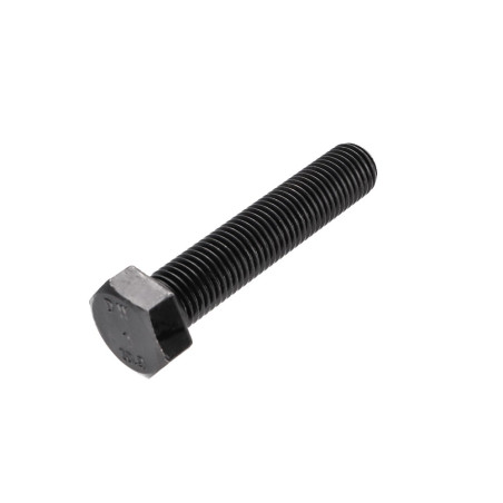 1 x Metalen schroeven zeskantkop TH M24X140 klasse 10.9 Ruw staal