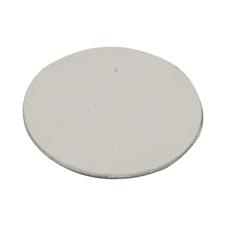 1 x Zelfklevende dop diameter 20 Grijs RAL7035 lichtgrijs