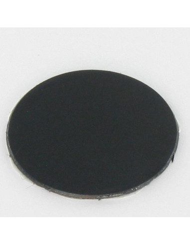 1 x Zelfklevende dop diameter 20 Zwart