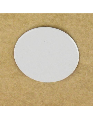 1 x Zelfklevende dop diameter 12 Grijs