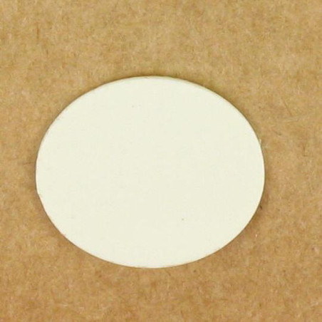 1 x Zelfklevende dop diameter 12 ivoor