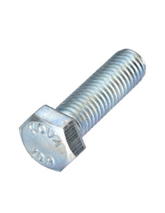 Metalen schroeven zeskantkop TH M12X35 klasse 10.9 Wit...