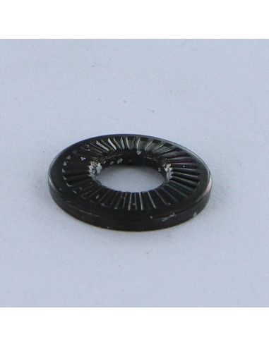 1 x Contact ringen M4X10X0.9 Zwart...