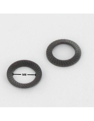1 x Sluitring SCHNORR M8 Ruw staal Type S 420400