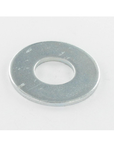 1 x Sluitring plat M24X60X4 L Wit verzinkt staal