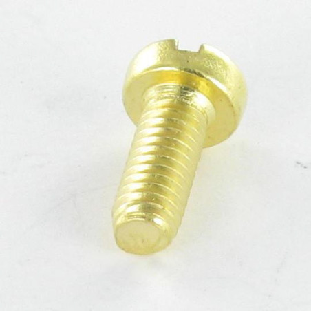 1 x Metalen schroeven Messing cilindrische kop split M4X40