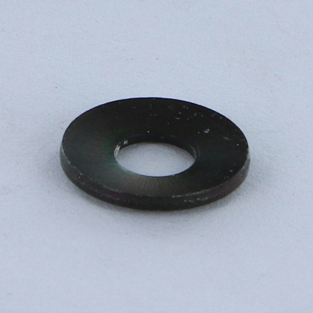 1 x Contact ringen M8X16X1.4 Zwart gegalvaniseerd staal Z-reeks (recht)