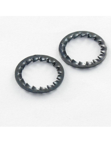 1 x Getande ring met overlappende binnentanden...
