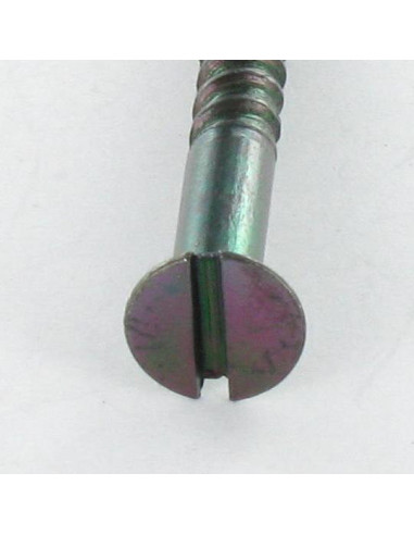 1 x Houtschroeven gefreesde kop split 4X20...