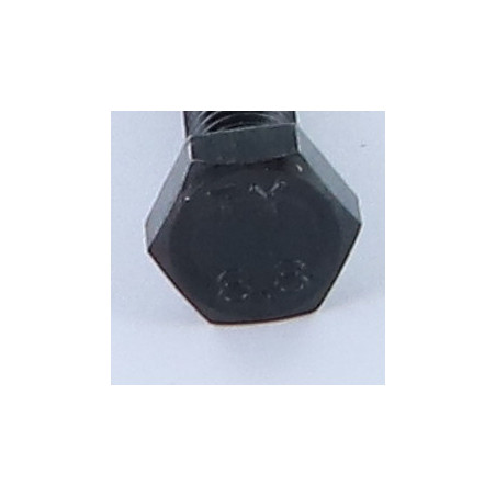 1 x Metalen schroeven zeskantkop TH M10X65 Klasse 8.8 Ruw staal