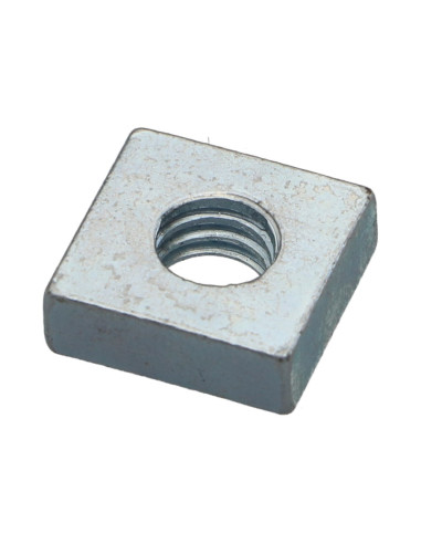 1 x Vierkante Moer M20 30x30x16 DIN557 Wit...