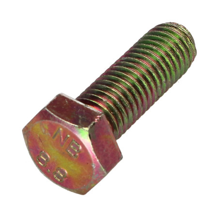 1 x Metalen schroeven zeskantkop TH M12X40 Klasse 8.8 Bichromaat