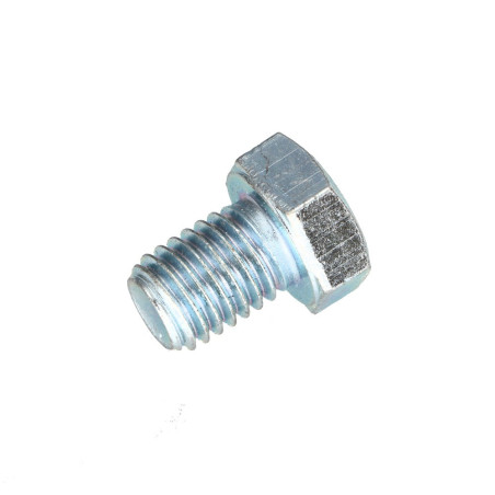 1 x Metalen schroeven zeskantkop TH M14X20 Klasse 8.8 Wit verzinkt staal