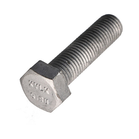 1 x Metalen schroeven zeskantkop TH M20X50 Klasse 8.8 hoge corrosiebestendigheid Thermisch verzinkt staal ISOFIT