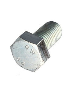 Metalen schroeven zeskantkop TH M27X60 Klasse 8.8 Wit...