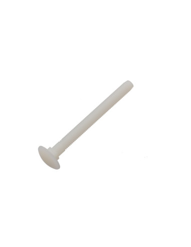 1 x Slotbouten M6X20 natuurlijk nylon