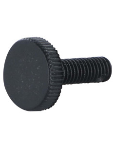Metalen schroeven zwart nylon cilindrische kop...